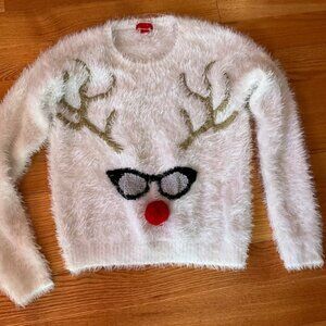 Target Reindeer Fuzzy Sweater